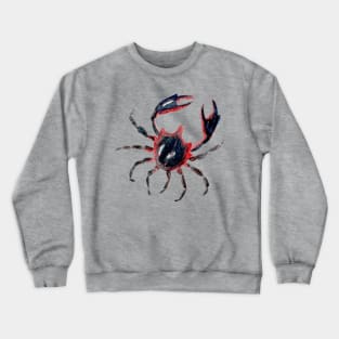 Watercolor Kelp Crab Crewneck Sweatshirt